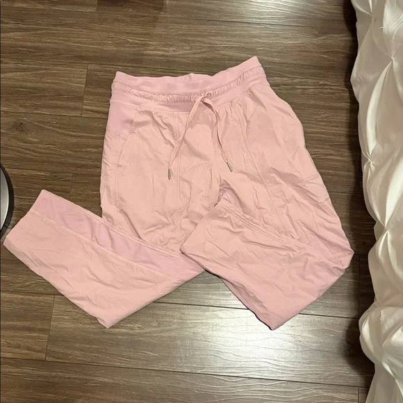 Pink Drawstring Pants - Picture 1 of 2